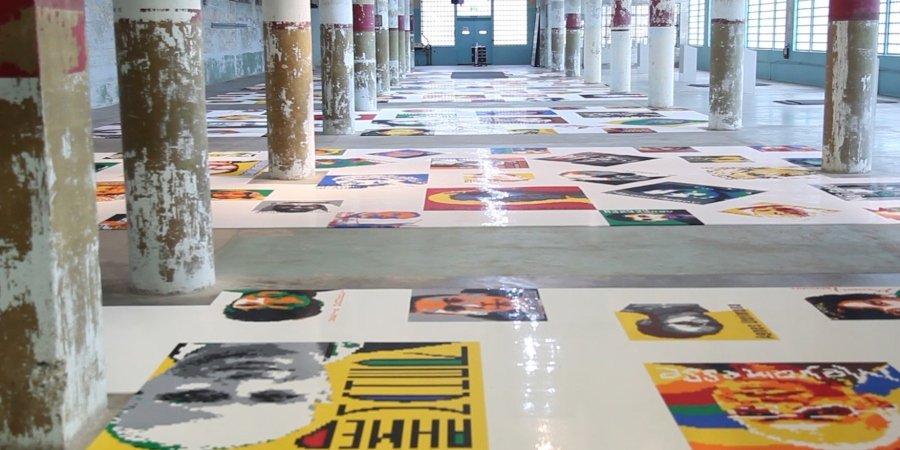 Pieza de la exposición "@Large: Ai Weiwei on Alcatraz"
