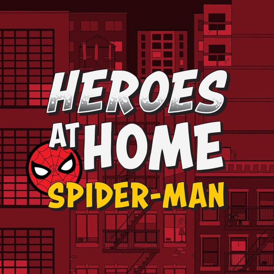 Spider man, en los comics de Heroes at Home de marvel