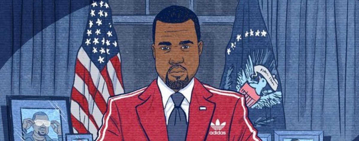 Kanye West quiere ser presidente y terminó siendo meme
