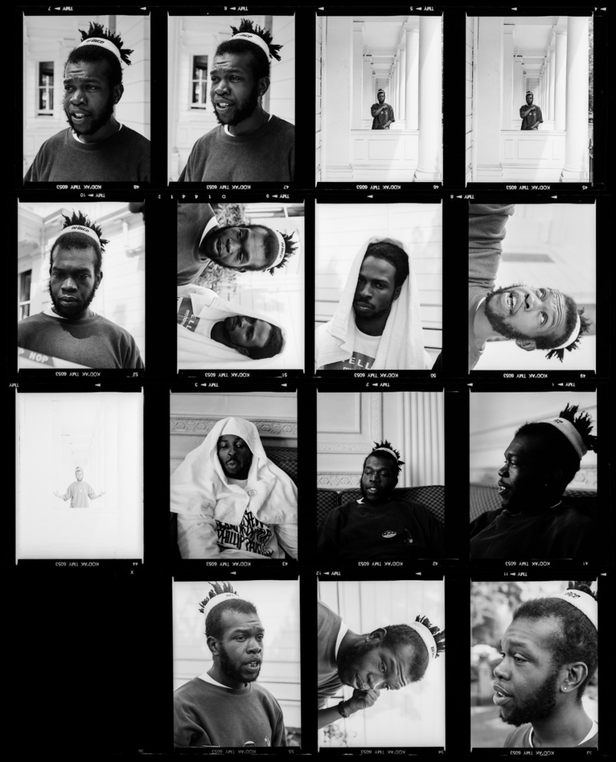 Negativos fotográficos de artistas de Rap