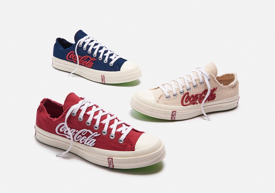 Kith, Coca Cola y converse presentaron estos sneakers