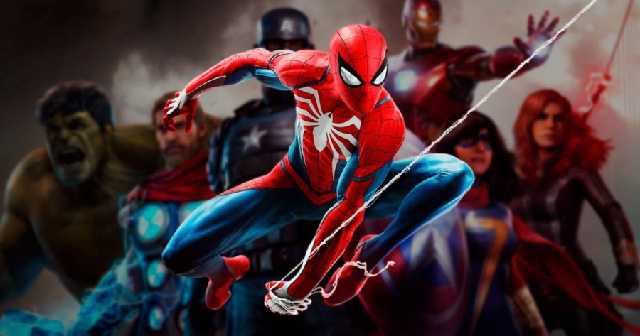Escena del videojuego "Marvel Avengers"