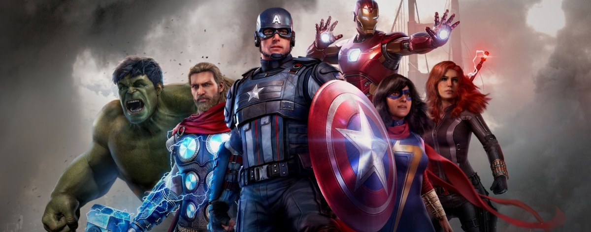 Escena del videojuego "Marvel Avengers"