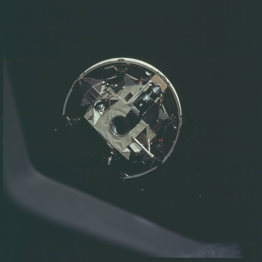 Fotografía tomada en las misiones Apollo publicada por la NASA