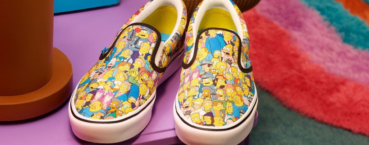 Vans y Los Simpson lanzan colaboración de ropa
