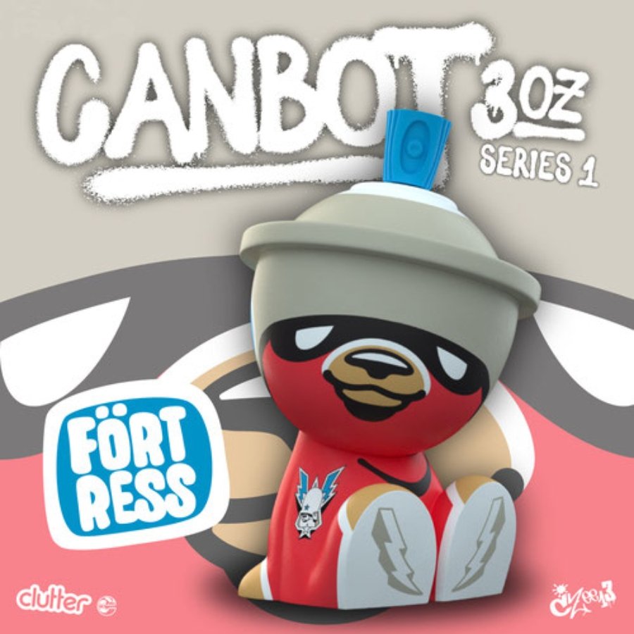 Nuevo Art toy Canbot Blindbox de Clutter Magazine
