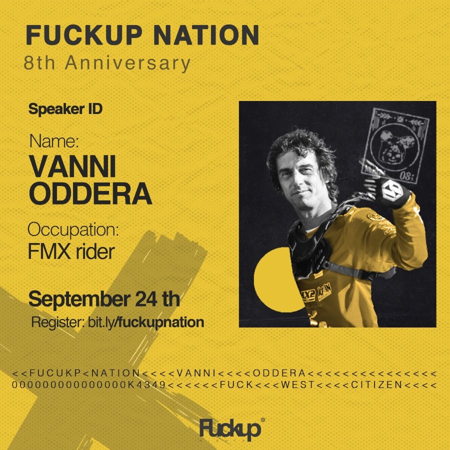 Fuckup Nation 8th Anniversary