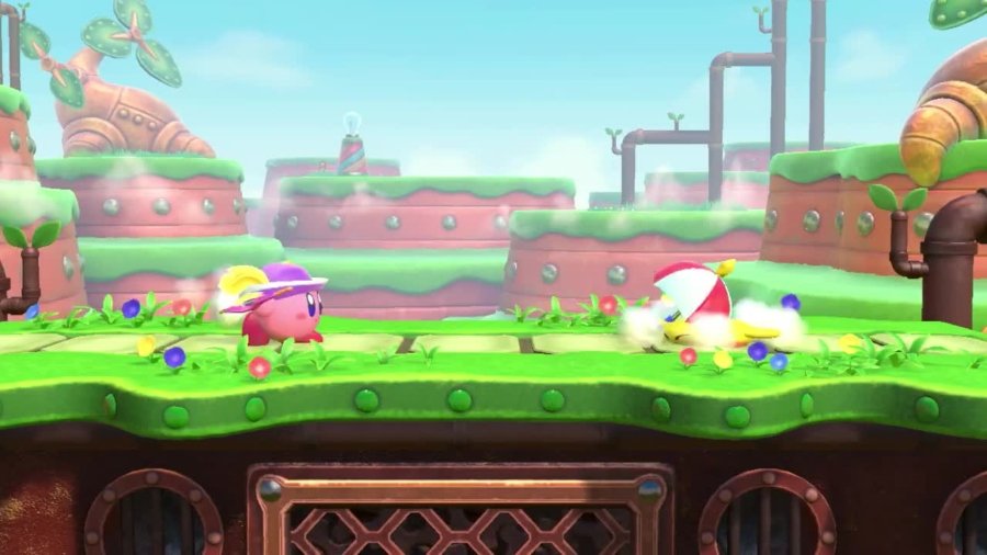 Aspecto del nuevo videojuego Kirby Fighters 2