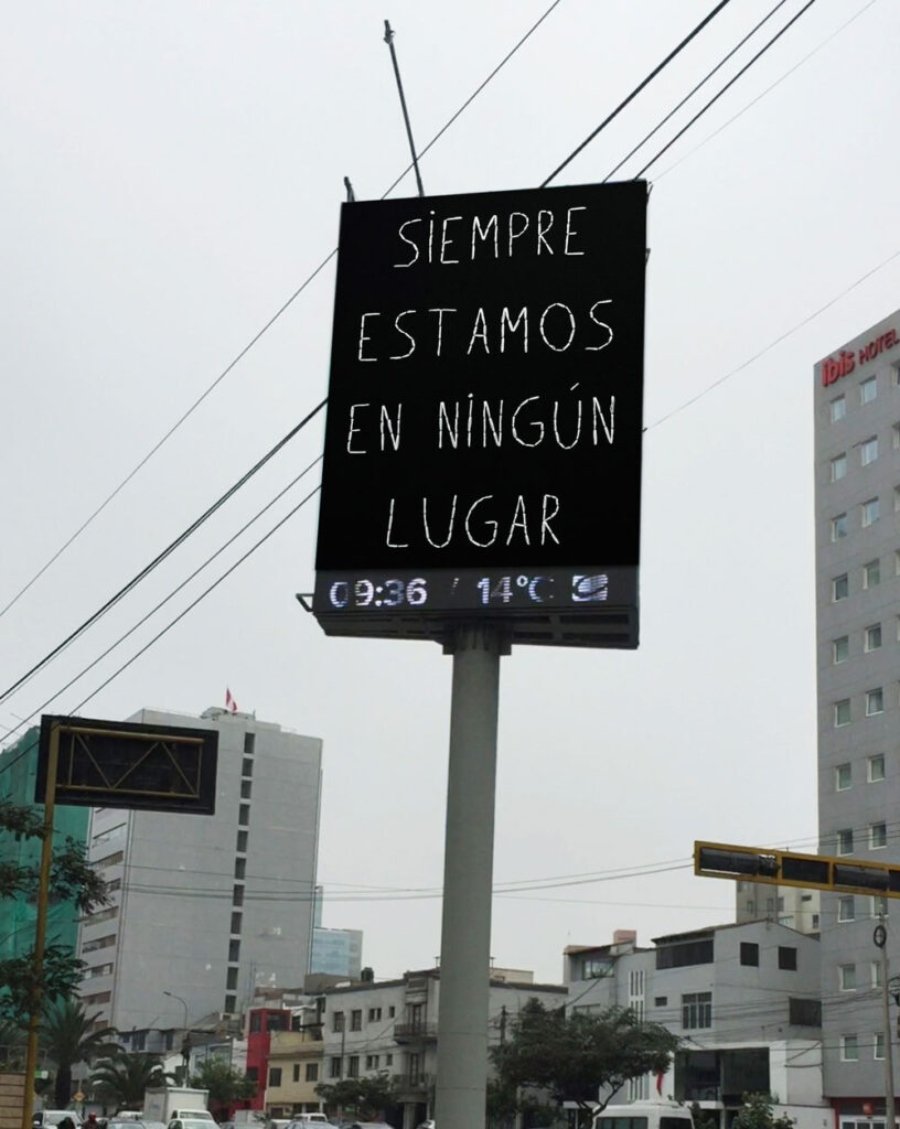 La artista peruana encuentra en el bordado un nuevo lenguaje