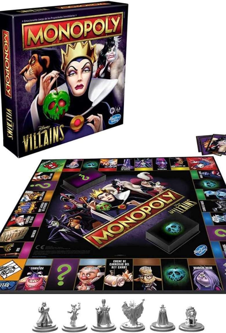 Monopoly de villanos de Disney para Hallowen
