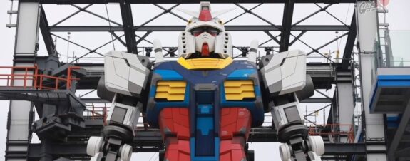 Gundam, el robot gigante que habita las calles de Japón