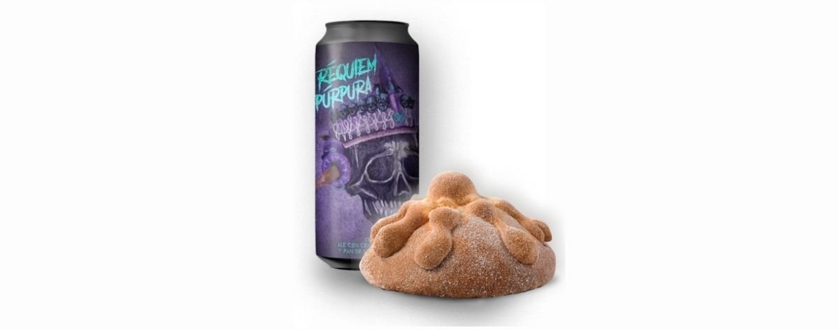 Réquiem Púrpura, la cerveza de pan de muerto