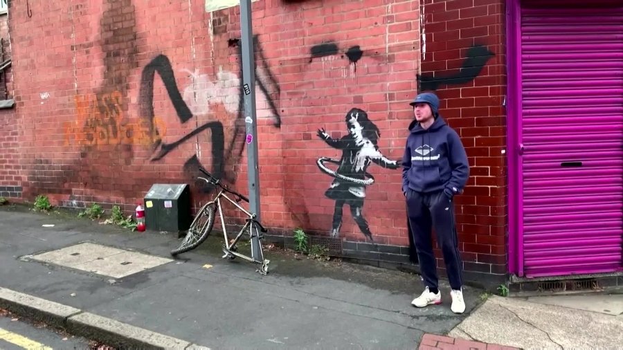 Una nueva pieza de Banksy en Nottingham