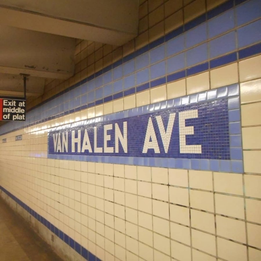 Van Halen Ave el nuevo nombre de esta estación de metro