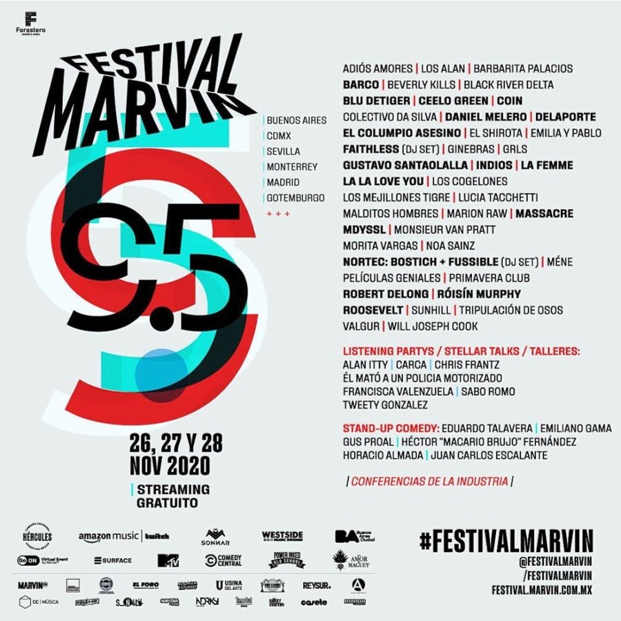 Festival Marvin lleva a cabo su edición 9.5 de forma digital
