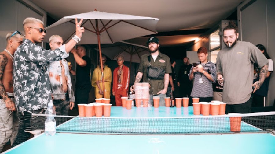 Post Malone prepara la Liga Mundial de Beer Pong