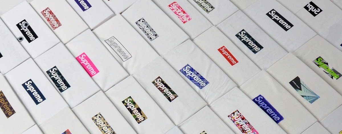 The Box Logo Collection, la colección más grande de tees Supreme