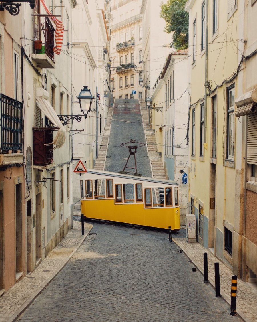 Accidentally Wes Anderson: Lisbon Tram