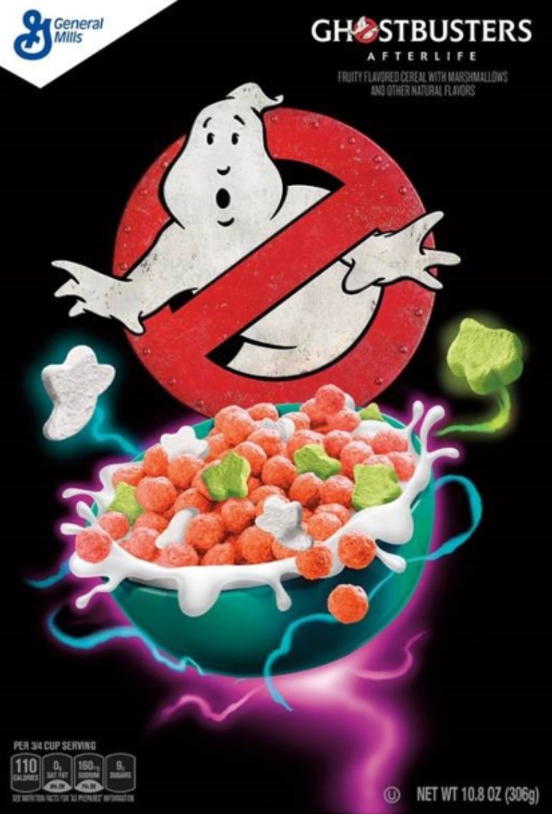 Cereal de Ghostbusters llega con la nueva película