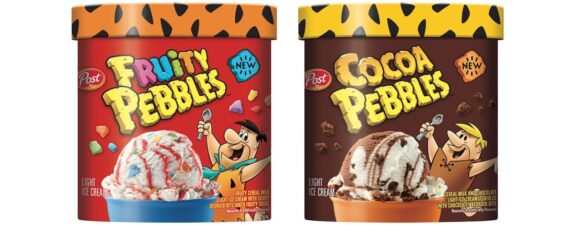 Helado Pebbles para el aniversario del cereal de Los Picapiedra