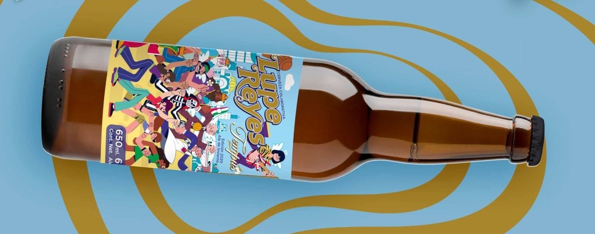 Lupe Reyes, cerveza de edición especial por Mr. Kone y Miky Huidobro