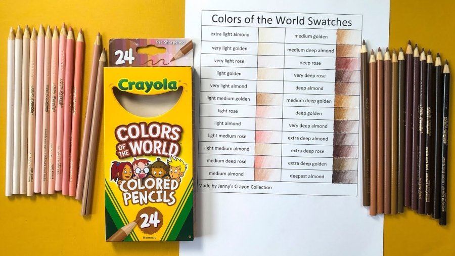 "Colors of the World" por Crayola
