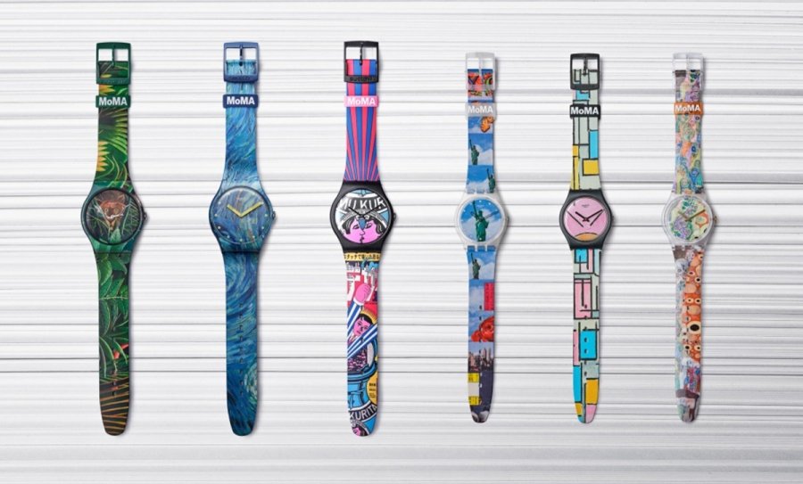 Nuevos relojes del MoMA con Swatch