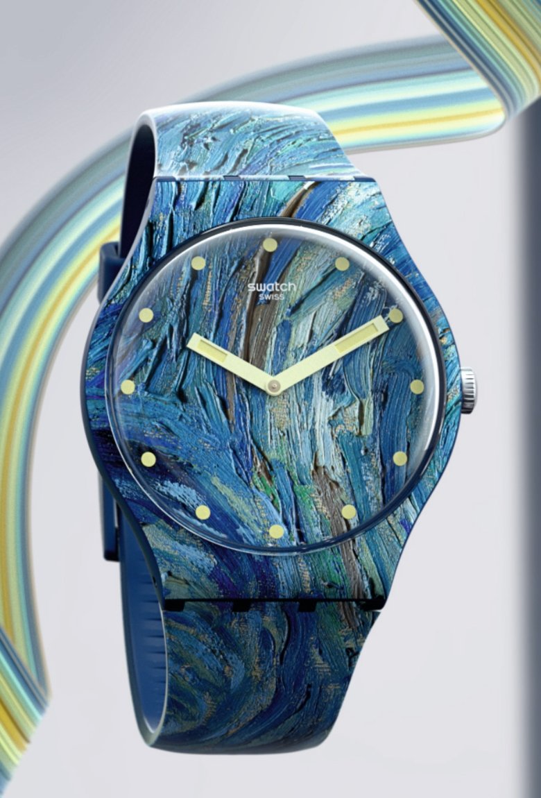 El MoMA y Swatch lanzan relojes artísticos