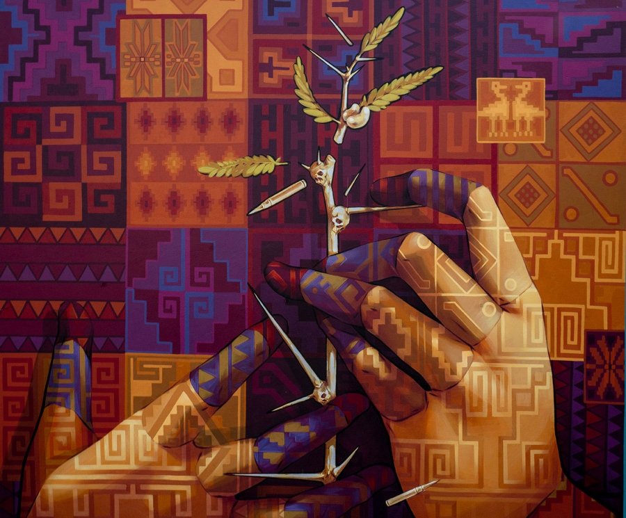 Mural "El Tamarugo" (detalle)