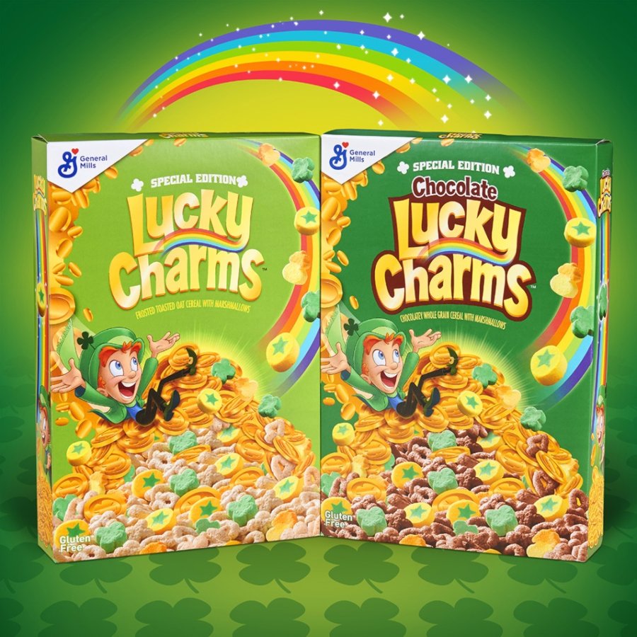 Cereal de San Patricio de Lucky Charms