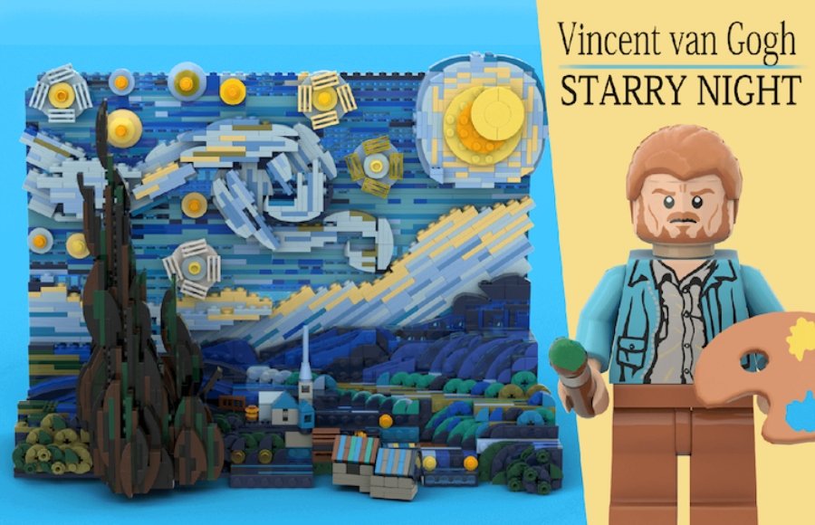Vincent Van Gogh en LEGO