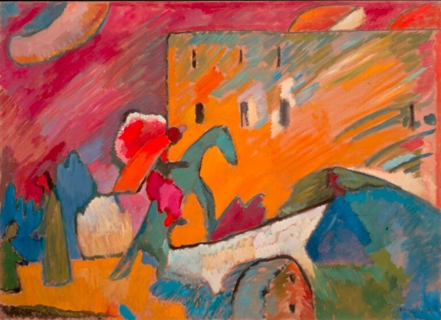 Improvisation 3, Vassily Kandinsky, 1909