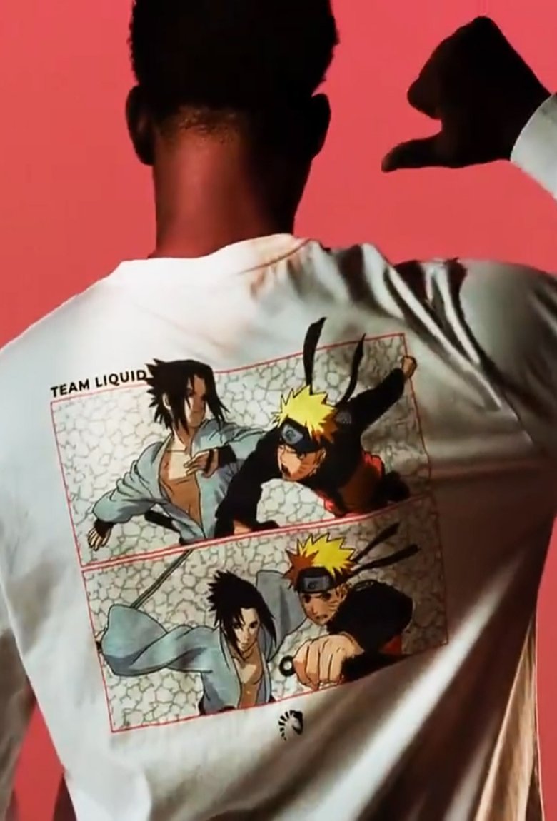 Team Liquid x Naruto Shipuden, streetwear para fans del anime