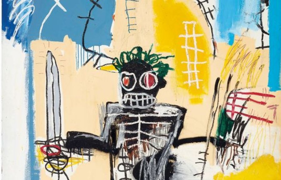 Warrior, pintura de Basquiat
