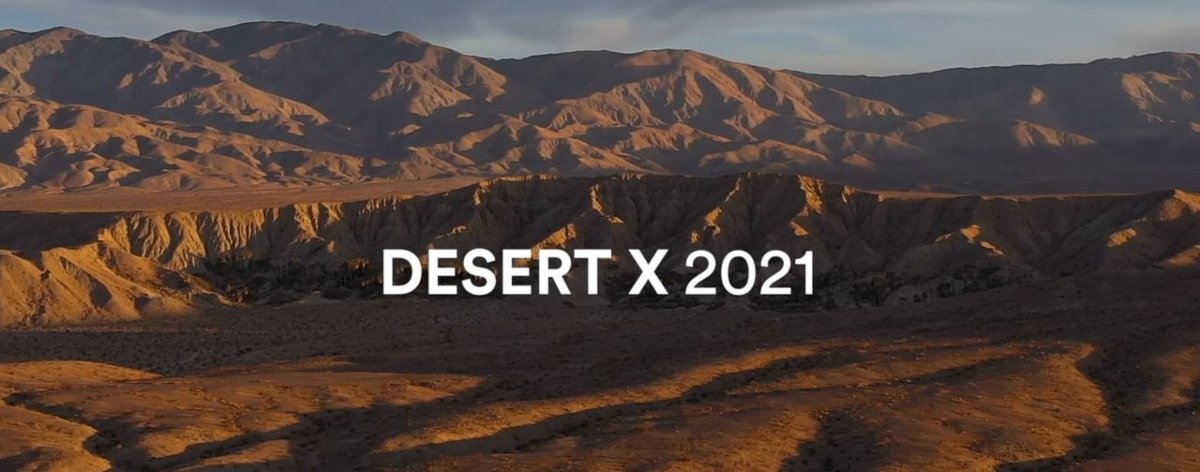 Cartel oficial de Desert X
