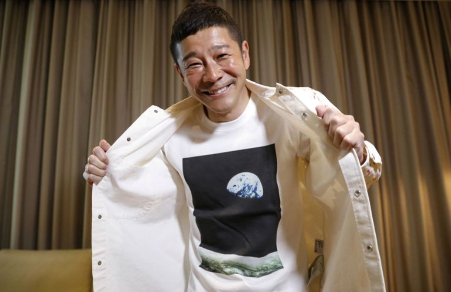 Yusaku Maezawa busca acompañantes para ir la luna