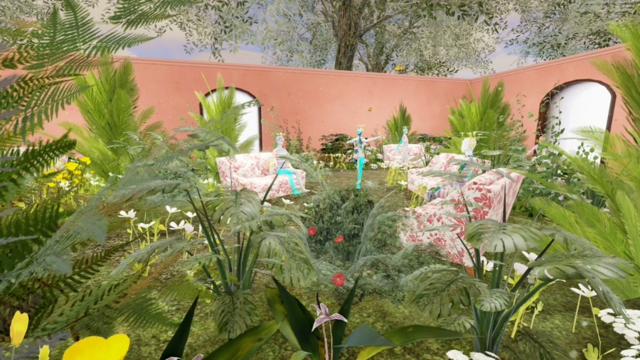 Gucci's Garden space en Roblox
