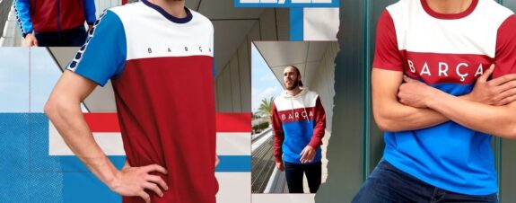 Color Block y Tape, las nuevas colecciones de ropa del FC Barcelona