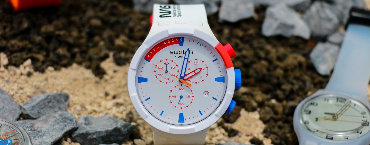 Swatch llega con su tecnología bioceramic y relojes de la Nasa