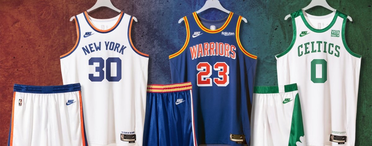 Nike celebra la nueva temporada de la NBA con uniformes retro