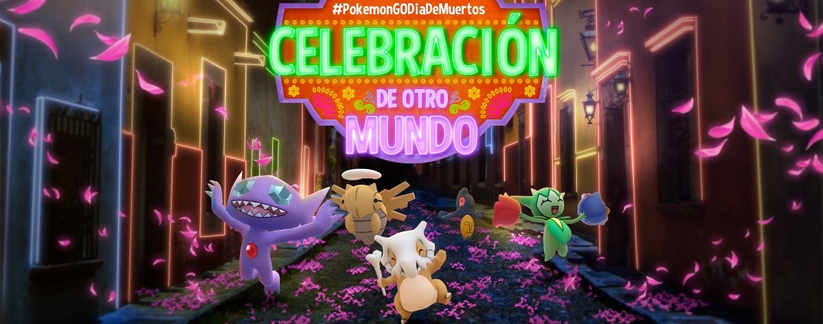 Celebración de Día de Muertos por Pokémon Go