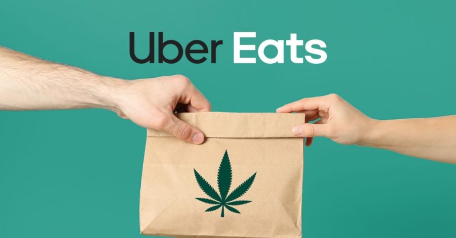 Uber eats repartirá cannabis