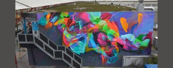 “Untouchable”, el nuevo mural de GERA1 en Lelystad