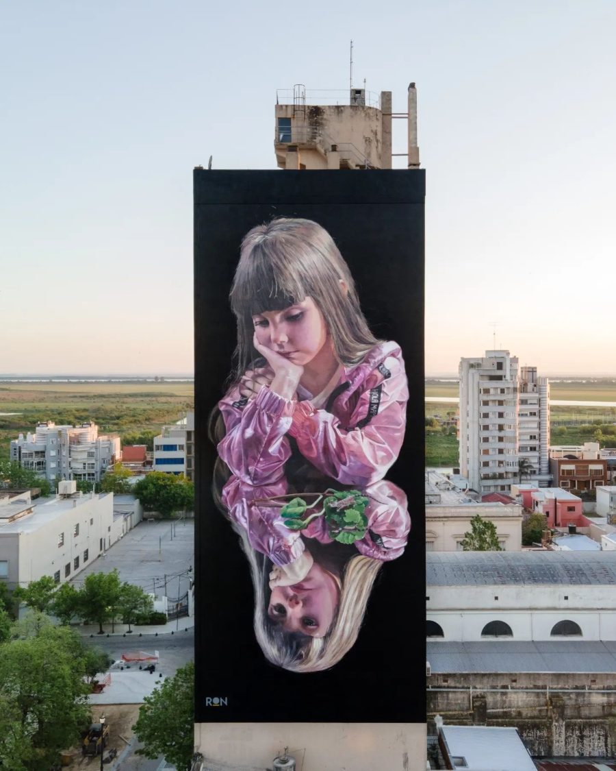 Mural de Martin Ron en Argentina