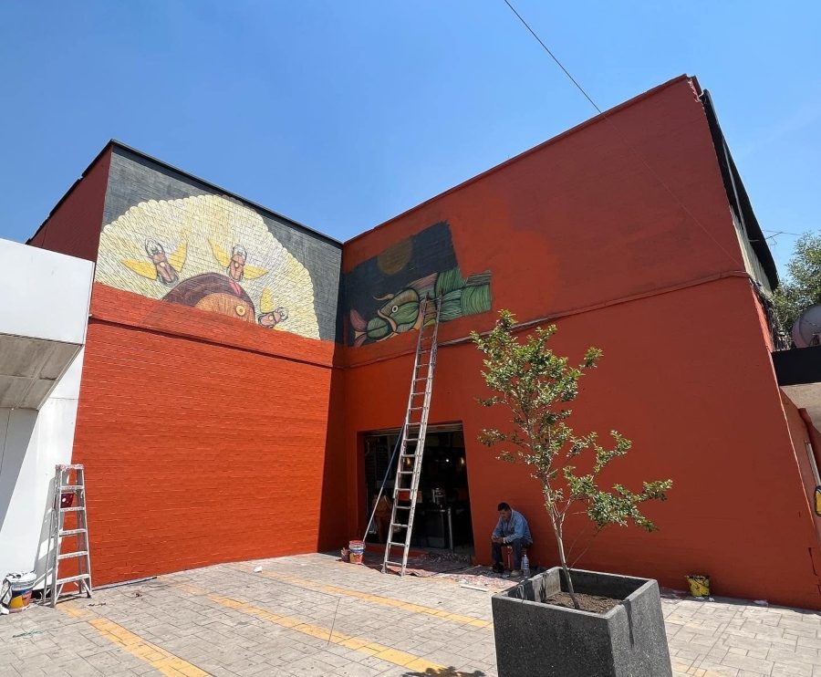 Alcaldía Cuauhtémoc borra mural de Sego en Mercado Juárez