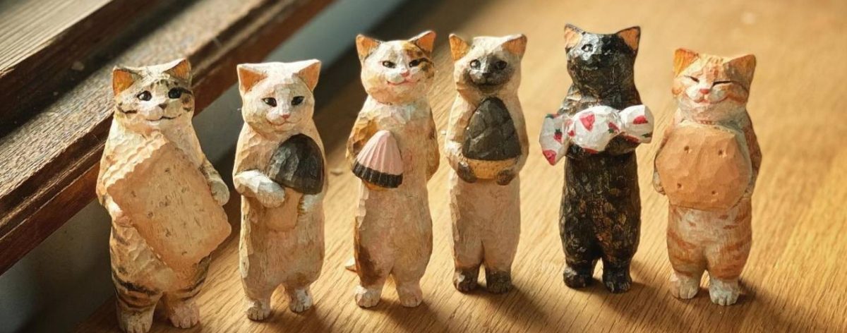 Gatos miniatura: los increíbles mundos gatunos de Sakura Hanafusa