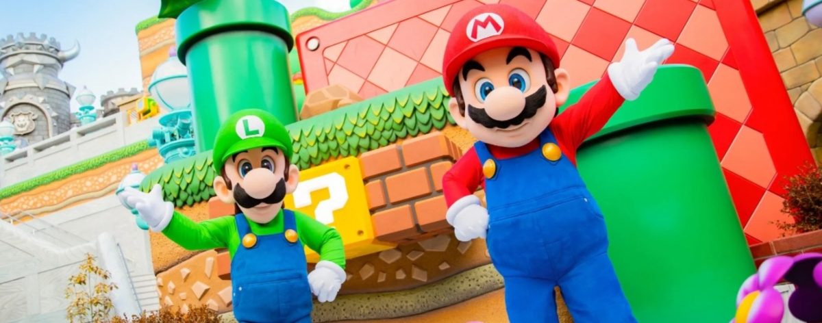Super Mario Bros en parque temático