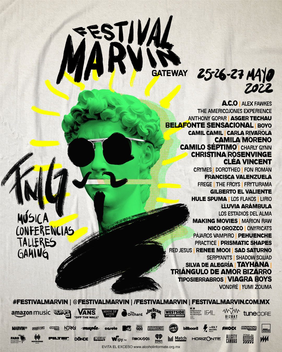cartel de Festival Marvin