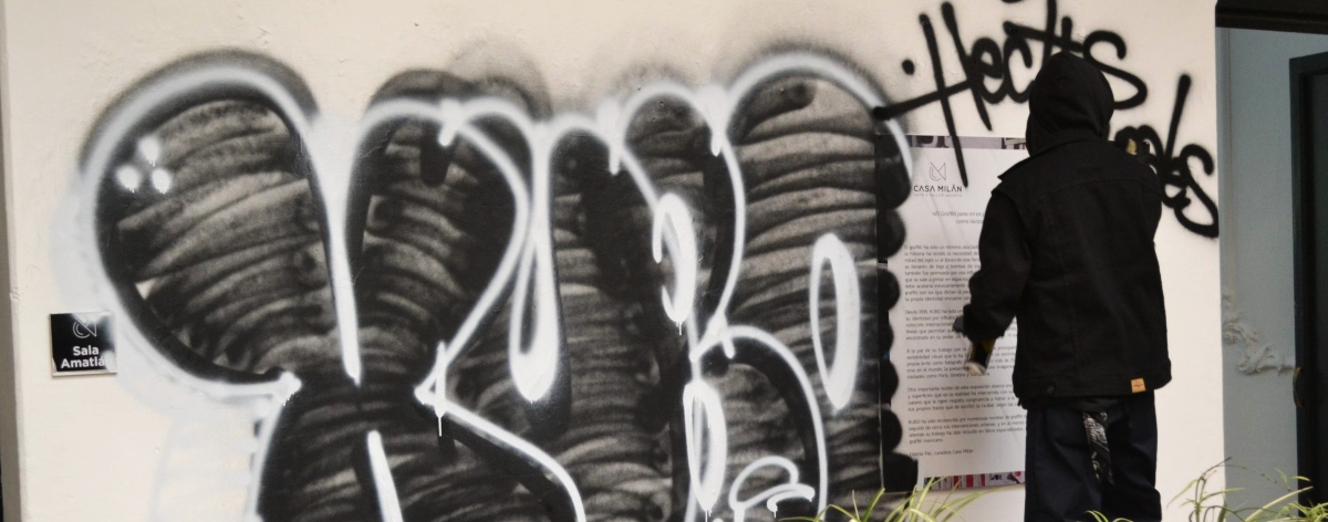 Kubo: el veterano del graffiti mexicano con exposición en Casa Milán