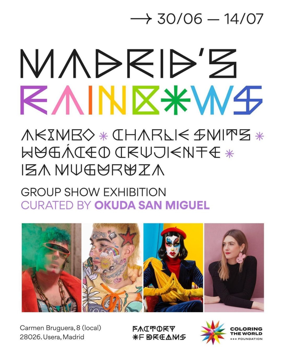 Imagen d la exposición "Madrid's Rainbow"